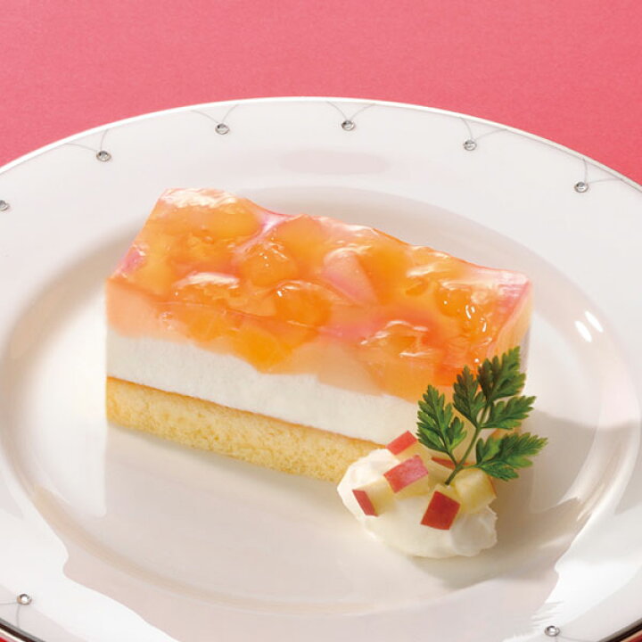 楽天市場 フリーカットケーキ アップル ピーチ 5g カットなし 冷凍食品 りんご 林檎 白桃 味の素 ケーキ デザート 業務用食材 食彩ネットショップ