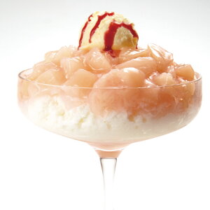 ごろっと果実 桃のソース 200g 13173(冷凍食品 業務用 人気商品 かき氷 ジャム トッピング デザート ケーキ スイーツ フルーツ)