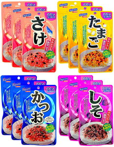 はごろも パパッとふりかけ 人気 4種 詰め合わせセット (たまご/さけ/かつお/しそ) hagoromo ふりかけ のり 海苔 ごはん ギフト プレゼント 贈り物 お歳暮 お年賀 おむすび おにぎり 遠足 運動