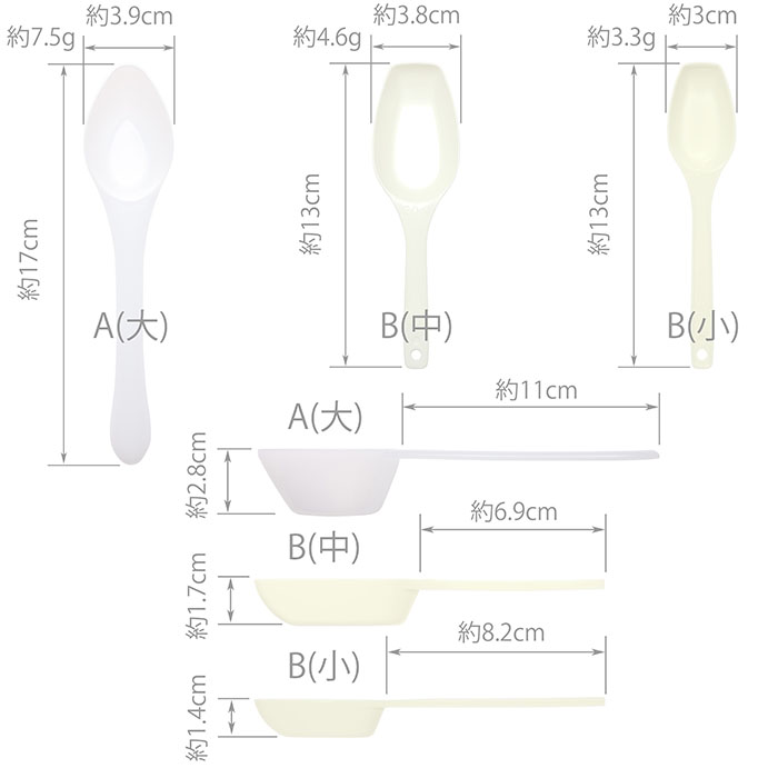 楽天市場】Takayama 粉ミルク 計量スプーン できあがり量(約30ml 70ml