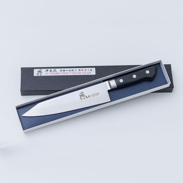 楽天市場】津本式道具 鬼斬[210MM]送料無料 津本式 血抜き 雑誌 鮮魚  