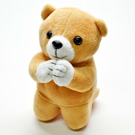 お祈りクマさん 001ホワイト ピンク ブルー ブラウン ぬいぐるみ 創価学会用グッズ SGI SOKA