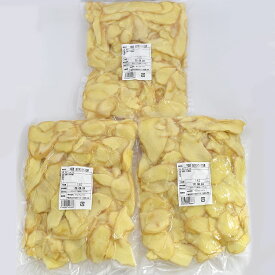 冷凍 皮付きスライス生姜 1kg×3パック 中国産 一次加工品