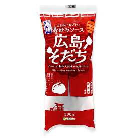 マルシマ お好みソース 広島そだち お好み焼き やきそば たこやき お好み焼きソース チューブ入 500g