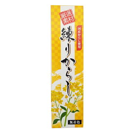 東京フード 練りからし 厳選素材 国産 無着色 ねりからし チューブ入 40g [こちらの商品は予告なくラベル表示が変わります]