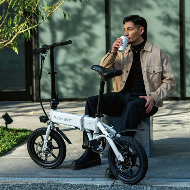 楽天市場】電動アシスト自転車 RICHBIT CITY ASSIST 型式認定 14インチ 