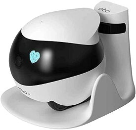 Enabot EBO SE ペットカメラ お友達ロボット スマートペットロボット 見守りカメラ 声掛けマイク 屋内 家庭用カメラ