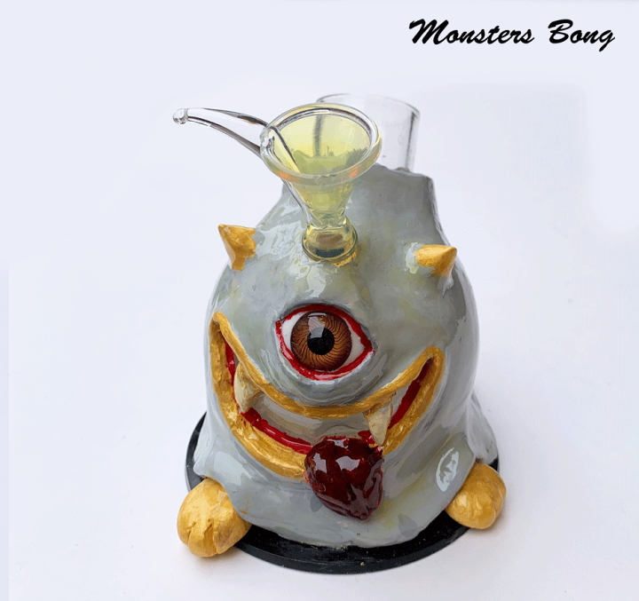 楽天市場】[一点モノ] モンスターボング MB19 Ghost ゴースト ボング