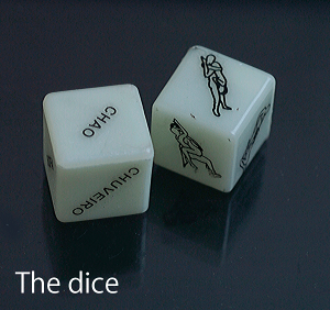 Hȁ@The DICE@@[GLOW IN THE DARK]
