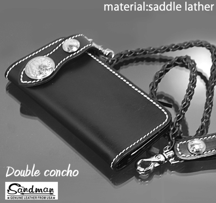 楽天市場】[送料無料]SANDMAN DOUBLE CONCHO FLAP : 湘南堂POP・BOX