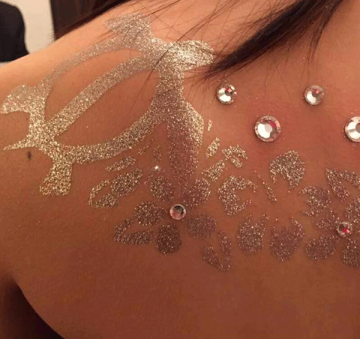 楽天市場】【エアブラシ ボディージュエリー ヘナタトゥー用