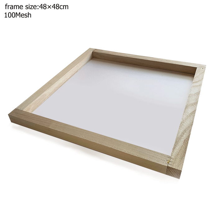 楽天市場】[48×48cm]シルクスクリーン木枠 ナイロン100