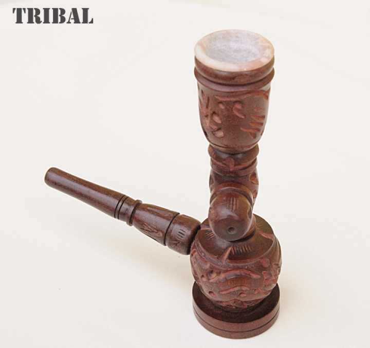 七福神  木製工芸品パイプ 七福神 木製工芸品パイプ