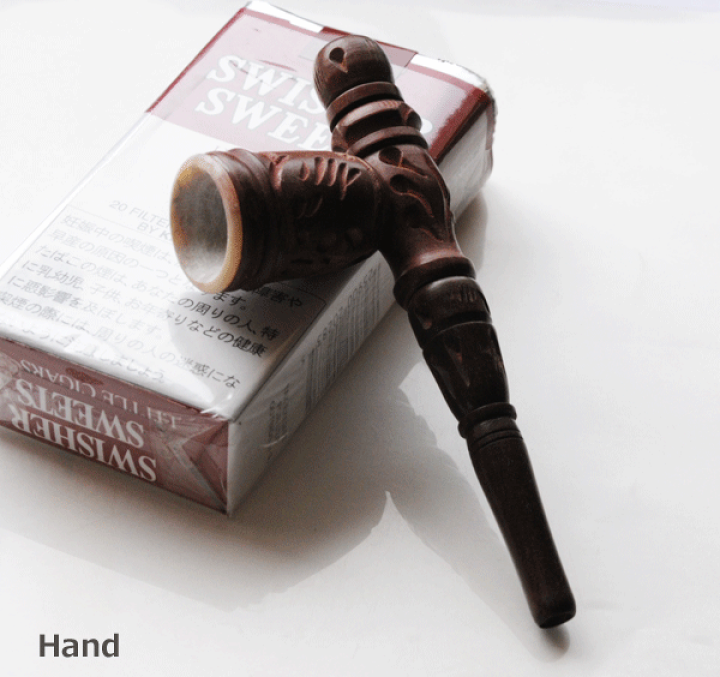 七福神  木製工芸品パイプ 七福神 木製工芸品パイプ