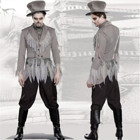 送料無料！ハロウィン 仮装 ゾンビ コスプレ 男の子衣装 ゾンビ コスプレ ハロウィン ゾンビ コスプレ ゾンビキョンシー ゾンビ コスチューム 仮装 コスプレ 学園祭 文化祭 イベント