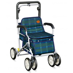 ユーメイトFX グリーン レインカバー付 ボックスタイプシルバーカー 須恵廣工業