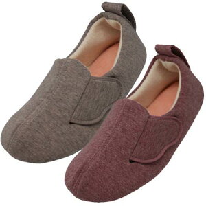 スリットベルト(2233)【片足】介護用シューズ 室内用シューズ 男女共用/ルームシューズ あゆみ 徳武産業