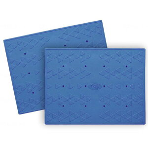 安寿吸着すべり止めマットC(2枚入り) レッド/ブルー/グリーン 浴槽マット 滑り止め お風呂マット すべり止め アロン化成