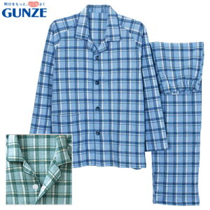 グンゼ 長袖 秋冬用 男性用パジャマ(SB2747)M/L/LL 上下セット グンゼ