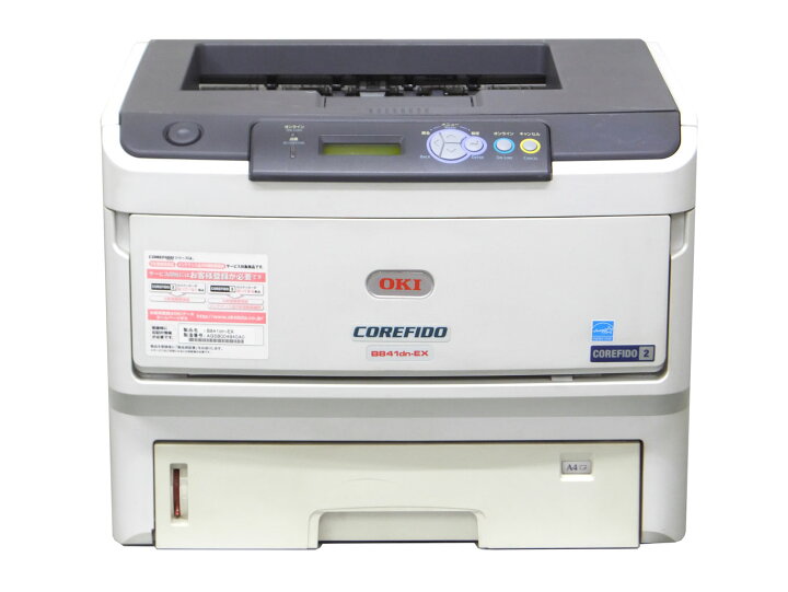 楽天市場】OKI COREFIDO B841dn-EX A3モノクロレーザープリンタ【中古 