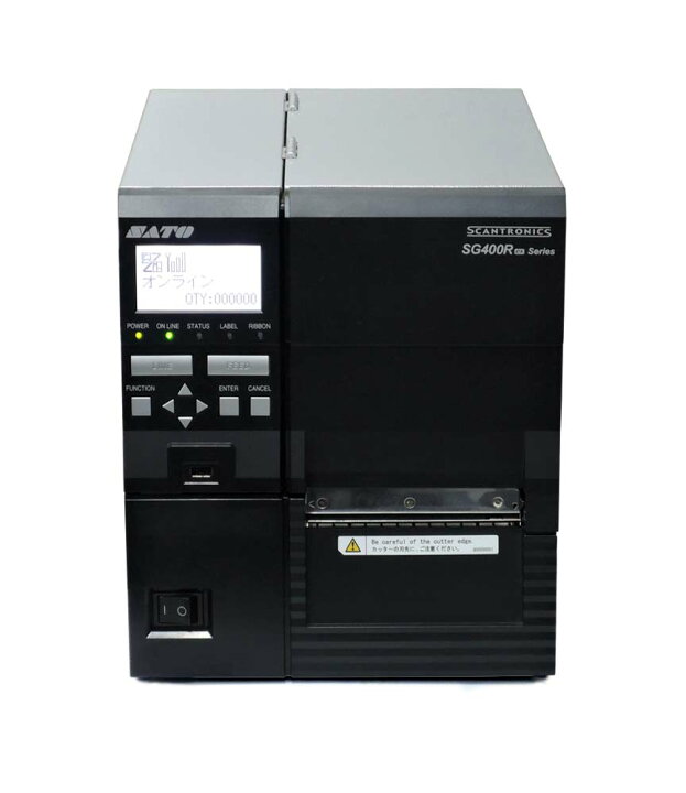 楽天市場】SATO SG408R-ex バーコードラベルプリンタ カッター無し 