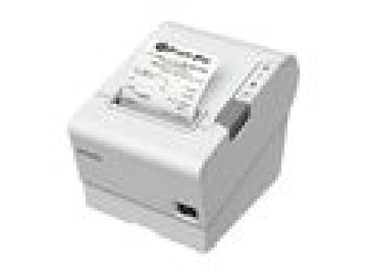 EPSON TM-T88V レシートプリンタ LAN接続仕様 ダークグレー【中古 