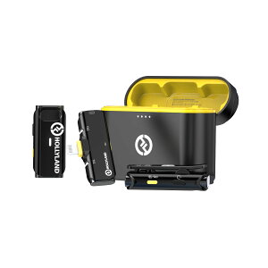 Hollyland Lark C1 DUO CX}CNzVXe N[ubN iOS/P[Xt HL-LARK C1 DUO Black-IOS