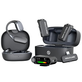 Hollyland(ホーリーランド) Lark MAX 2 Ultimate Combo ワイヤレスマイク Lark MAX 2 Ultimate Combo(スペースグレー/OWSモニターイヤホン＋カメラ受信機＋USB-C受信機付)