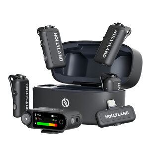 Hollyland Lark MAX 2 Combo 4-Person Version CX}CN Xy[XO[ JM@{USB-CM@t/Lark MAX 2 Combo(4lp)