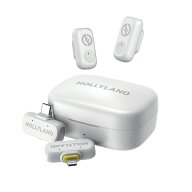 Hollyland(ホーリーランド) LARK A1 コンボ ワイヤレスマイク アイボリーホワイト 送信機 x2 + USB-C受信…