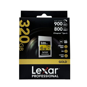 Lexar LCAGOLD320G-RNENJ Lexar CFexpress�J�[�h TypeA 320GB GOLD
