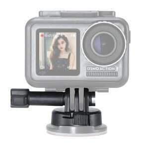 Ulanzi(�E�����W) 1563 Osmo Action �N�C�b�N�����[�X�}�E���g+�~�߃l�W1/4�C���`�l�W���t��