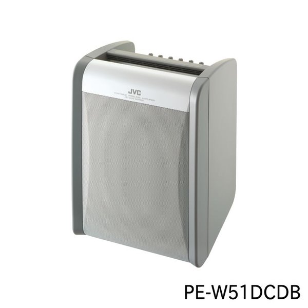 日本製 JVCケンウッド ポータブルワイヤレスアンプ ダイバシティチューナー1波同梱 PE-W51DCDB 人気 CDプレーヤー付