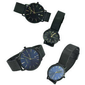 【予約中】時計 メンズ 腕時計 おしゃれ シンプル 軽量 カジュアル メッシュバンド OLEVS ブラック ブルー 軽量時計 シンプル ケース 40mm 33mm【送料無料】