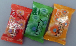 ���y�ʎ����S�y�r�r�b�h�J���[�̃n�[�e�B�B�n�[�e�B�N���C�A�J���[�y���b�h�A�O���[���A�I�����W3�F50g�z��3cm�䂤�p�P�b�g��