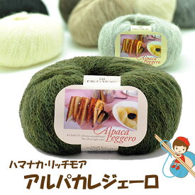 ＃ハマナカ・リッチモアアルパカレジェーロ・1玉販売イタリア製