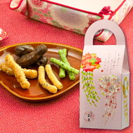 退職 お菓子 個包装| プチギフト 花かりん (3袋入) |プチギフト お礼 挨拶 バラマキ せんべい おかき 京…