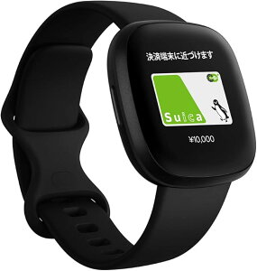 yKi ۏؕtzFitbit Versa3 tBbgrbg @[T3 X}[gEHb` Alexa GPS Sv XRA yĐΉ Black ubN L/STCY Y fB[X ^ NǗ 