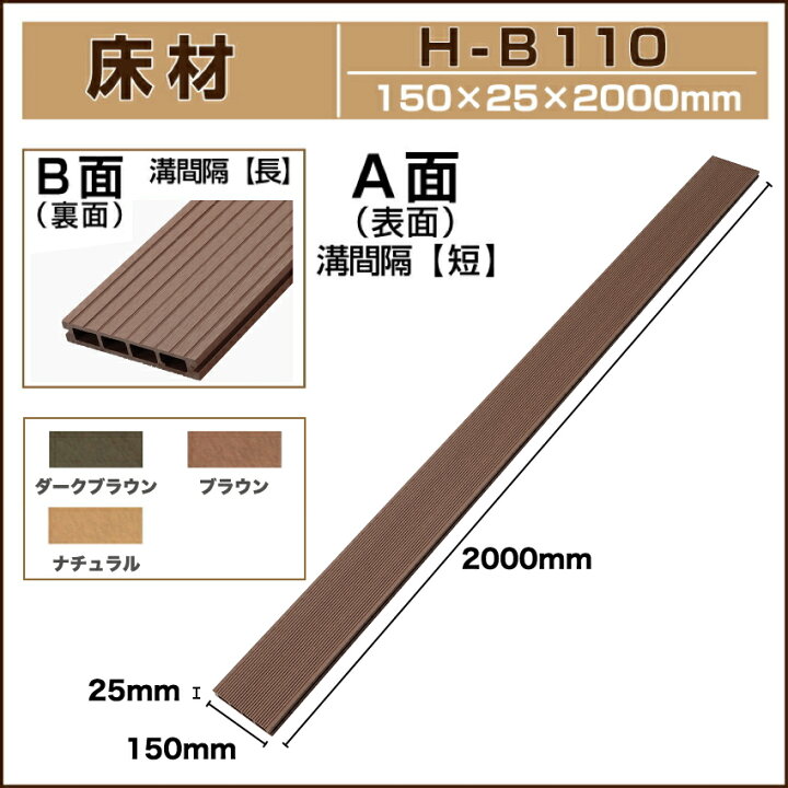 楽天市場】ウッドデッキ 人工木【全2色】人工木材 人工木ウッドデッキ 