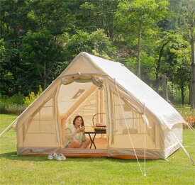テント インフレータブルテント ロッジタイプ 大型テント エアーテントキャンプ アウトドア 空気式