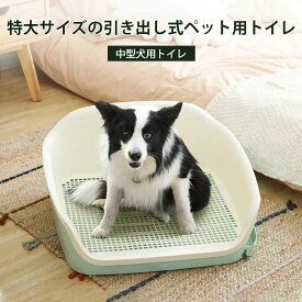 お買い物マラソン【P5倍】犬 トイレ はみ出し 飛び散り 防止 ペット ペットトイレ ペット用品 犬トイレ オス インテリア おしゃれ 犬用 ポール付き 雄 小型犬 子犬 しつけ トレーニング トイレトレーニング かわいい シンプル イヌ いぬ ペット