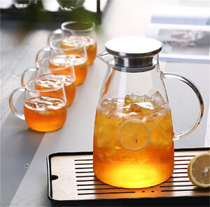 【 2000ML】ティーポット 麦茶 ポット ガラスピッチャー ガラスケトル 冷水筒 冷水ポット 直火 食品安全検測済 耐熱ガラス ポット 耐熱ガラスポット 耐熱ガラス 2.0リットル 直火電気ケトル対