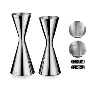 ���W���[�J�b�v �X�P�[���t�� �_�u���w�b�h 30/45ml �J�N�e���v�ʃJ�b�v ���C�����݃J�b�v ��̌^�X�e�����X�|�v�ʃJ�b�v �V���o�[ 30/60ml �v�ʃJ�b�v �I���X�J�b�v