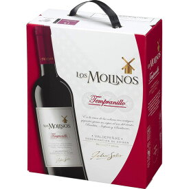 ロス・モリノス テンプラニーリョ / フェリックス・ソリス 赤 BIB バッグインボックス 3000ml スペイン バルデペーニャス 赤ワイン コンビニ受取対応商品 ヴィンテージ管理しておりません、変わる場合があります お酒 父の日 プレゼント