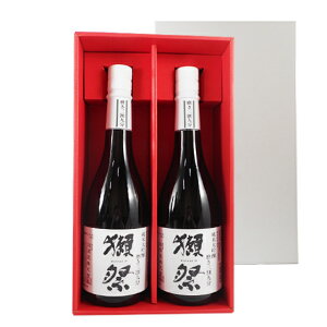 【正規販売店】獺祭 純米大吟醸 磨き39 720ml 2本 獺祭専用紅白ギフトボックス 山口県 獺祭 日本酒 コンビニ受取対応商品 送料無料 お酒 お歳暮 プレゼント