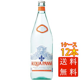 アクアパンナ ミネラル 1000ml 瓶 12本 イタリア ミネラルウォーター コンビニ受取対応商品 ケース販売 本州のみ送料無料 お歳暮 プレゼント