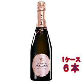 ジャカール モザイク ロゼ 発泡 750ml 6本 フランス シャンパーニュ シャンパン スパークリングワイン コンビニ受取対応商品 ヴィンテージ管理しておりません、変わる場合があります ケース販売 お酒 父の日 プレゼント