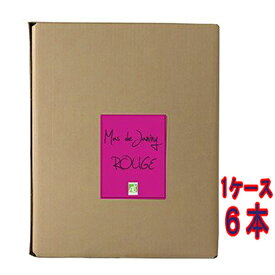 マス・ド・ジャニーニ ルージュ 赤 BIB バッグインボックス 3000ml 6本 フランス ラングドック・ルーション 赤ワイン コンビニ受取対応商品 ヴィンテージ管理しておりません、変わる場合があります ケース販売 お酒 父の日 プレゼント