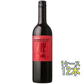 ビコーズ アイム カベルネ・ソーヴィニヨン フロム・サザン・フランス 赤 750ml 12本 フランス 南フランス 赤ワイン コンビニ受取対応商品 ヴィンテージ管理しておりません、変わる場合があります ケース販売 お酒 母の日 プレゼント