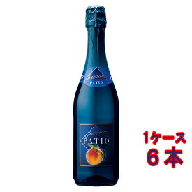 パティオ フリッツァンテ・ペスカ / ドネリ 白 発泡 甘口 果実酒 750ml 6本 チリ スパークリング 桃 ピーチ コンビニ受取対応商品 ヴィンテージ管理しておりません、変わる場合があります ケース販売 お酒 母の日 プレゼント